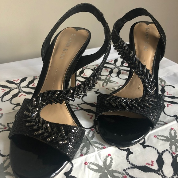 Gianni Bini Rhinestone heels size 7 - Picture 1 of 7